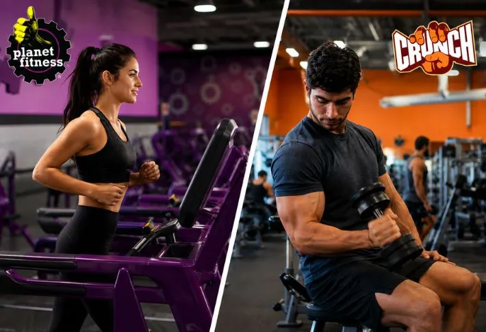 Planet Fitness Vs Crunch Fitness
